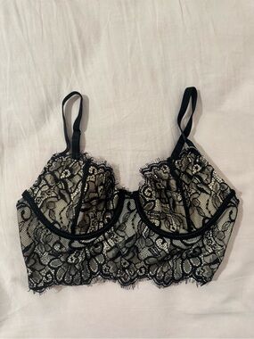 Forever 21 Black Lace Bralette
